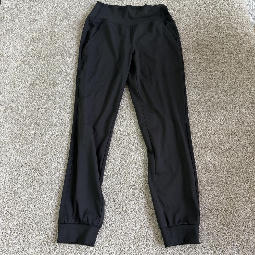 DSG Jogger Pants Womens XS Black Momentum High-Rise Knit Pockets Yoga Gym